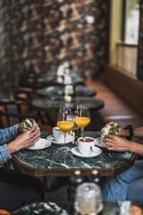 breakfast with friend