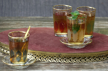 Peppermint Tea From Fresh Peppermint Herbs