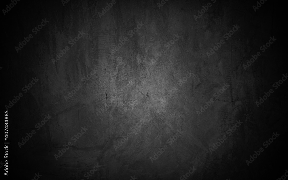 Aufkleber old wall texture cement dark black gray background abstract grey color design are light with white g