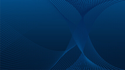 Abstract blue background with line