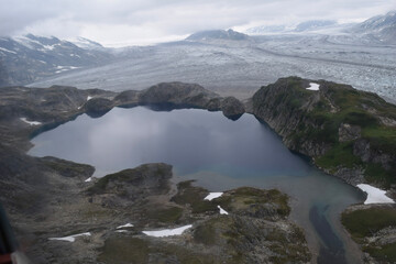 lake in the mountains