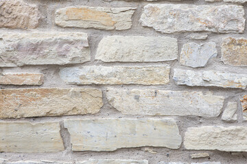 Old masonry. Background and texture of old stones for text