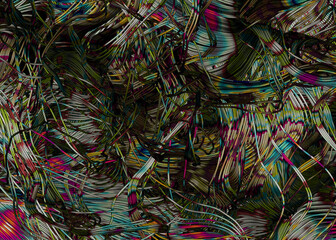 Abstract Perlin Noise Background Computational Generative Art illustration