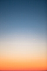 Sunrise sky
