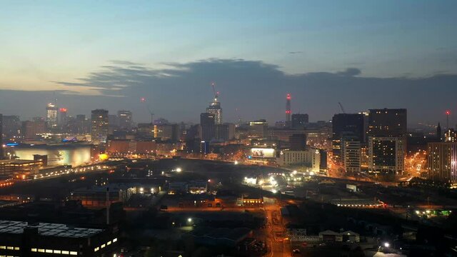 Birmingham City Uk Night