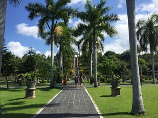 Fototapeta na wymiar Water Gardens in Bali