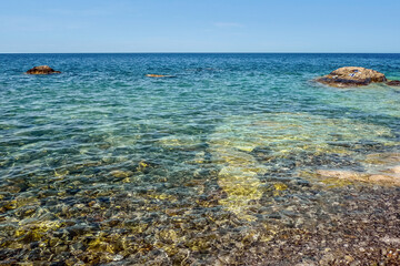 Obraz premium The beautiful sea in Roseto Capo Spulico