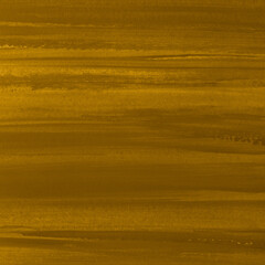 Gold ink and watercolor texture on white paper background. Gradient paint strokes and decalcomania effect. Hand-painted gouache abstract image. Mess on the canvas.