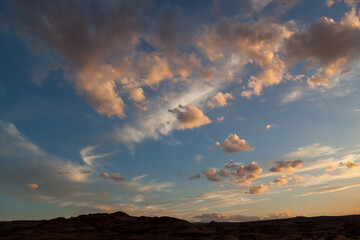 Sunset Sky Over Horseshoe Bend