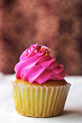 muffin de fresa cupcake strawberry