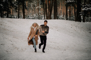 couple walking in the park