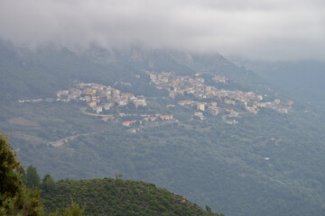 Baunei Village, Sardinia, Italy