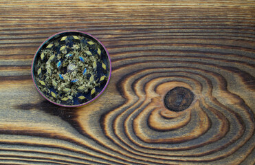 Grinder. A lot of marijuana, fresh buds of cannabis many weed. Copy-space