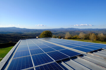 Solar panels ,Grosseto Province, Italy