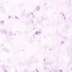 Violet ink and watercolor texture on white paper background. Paint leaks and decalcomania effects. Hand-painted gouache abstract image. Mess on the canvas.