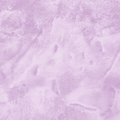 Violet ink and watercolor texture on white paper background. Paint leaks and decalcomania effects. Hand-painted gouache abstract image. Mess on the canvas.