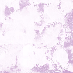 Violet ink and watercolor texture on white paper background. Paint leaks and decalcomania effects. Hand-painted gouache abstract image. Mess on the canvas.