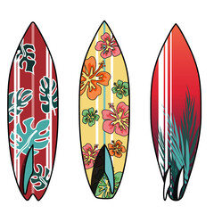 Surfboard Vector Set