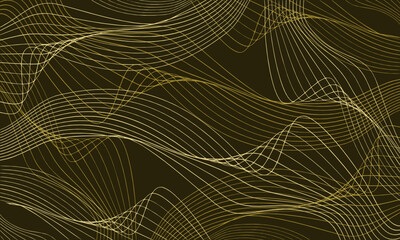  yellow wavy pattern background.