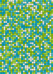 Obraz premium Abstract Geometric Pattern generative computational art illustration