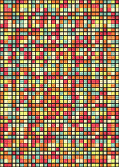 Abstract Geometric Pattern generative computational art illustration