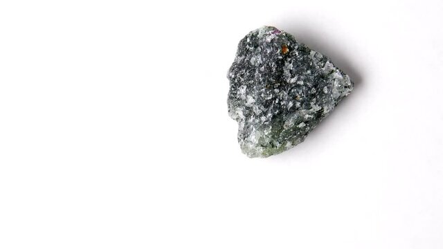 Zoisite on a turn table