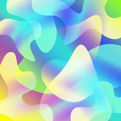 Contemporary art abstract background with geometric elements and pattern. Digital texture backdrop. Trendy art, zine culture. Modern template for pop art, modernism, cubism artwork.