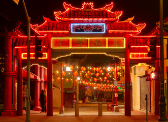 Chinatown at night