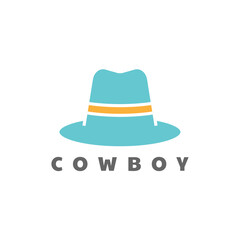 cowboy logo design vector illustration