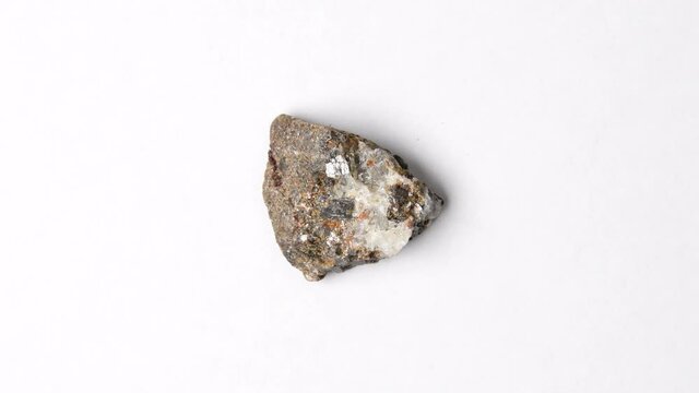 Sphalerite on a turn table