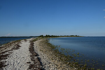 Fototapeta na wymiar Sääre Tirp in der Ostsee auf der Insel Hiiumaa, Estland