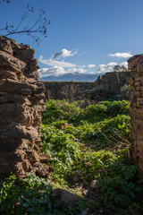 Granadilla village ruins, Extremadura, Spain