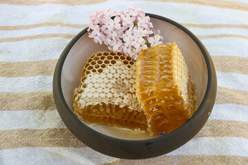 Delicious spring flower honey.