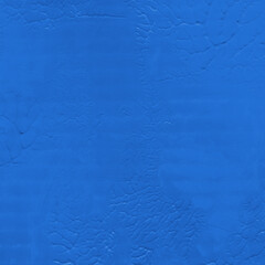 Modern contemporary acrylic background. Blue texture made with a palette knife. Abstract painting on paper. Mess on the canvas.