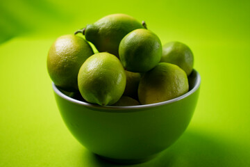 Fresh Green Lemons