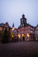 Fototapeta na wymiar The old town hall of Heppenheim