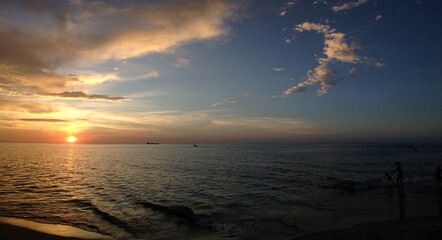 Un atardecer
