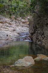river in the mountains
