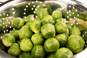 Brussels sprouts - fresh from the field
