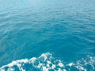 Blue wave, ripple, sea texture, ocean, background