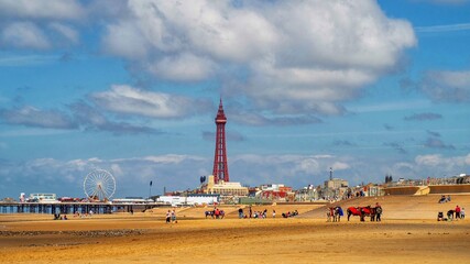 Fototapeta premium Blackpool Beach 