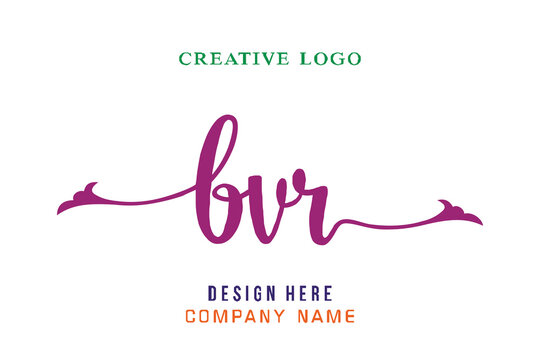 BVR  lettering logo is simple, easy to understand and authoritative