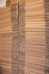 Texture from a stack of cartoon boxes