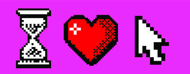 The heart shape symbol. Metaphorical or symbolic ideograph of love and affection.