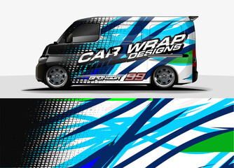 abstract background vector for racing car wrap design and vehicle livery 

