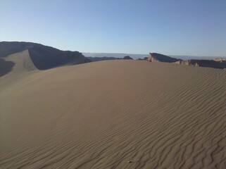 sand dunes in the desert