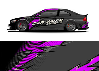 abstract background vector for racing car wrap design and vehicle livery 
