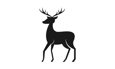 Deer animal illustration vector design