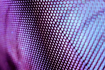 CloseUp LED blurred screen. LED soft focus background. abstract background ideal for design.