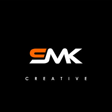 SMK Letter Initial Logo Design Template Vector Illustration	
